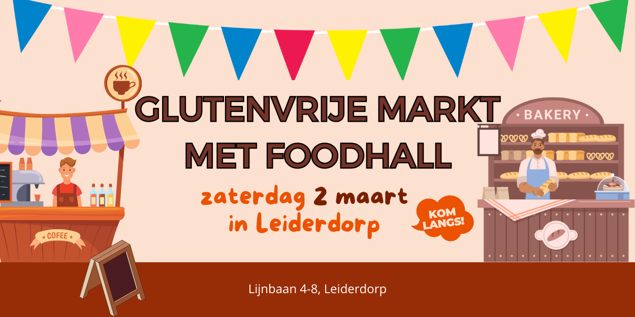 2 maart Glutenvrijemarkt!