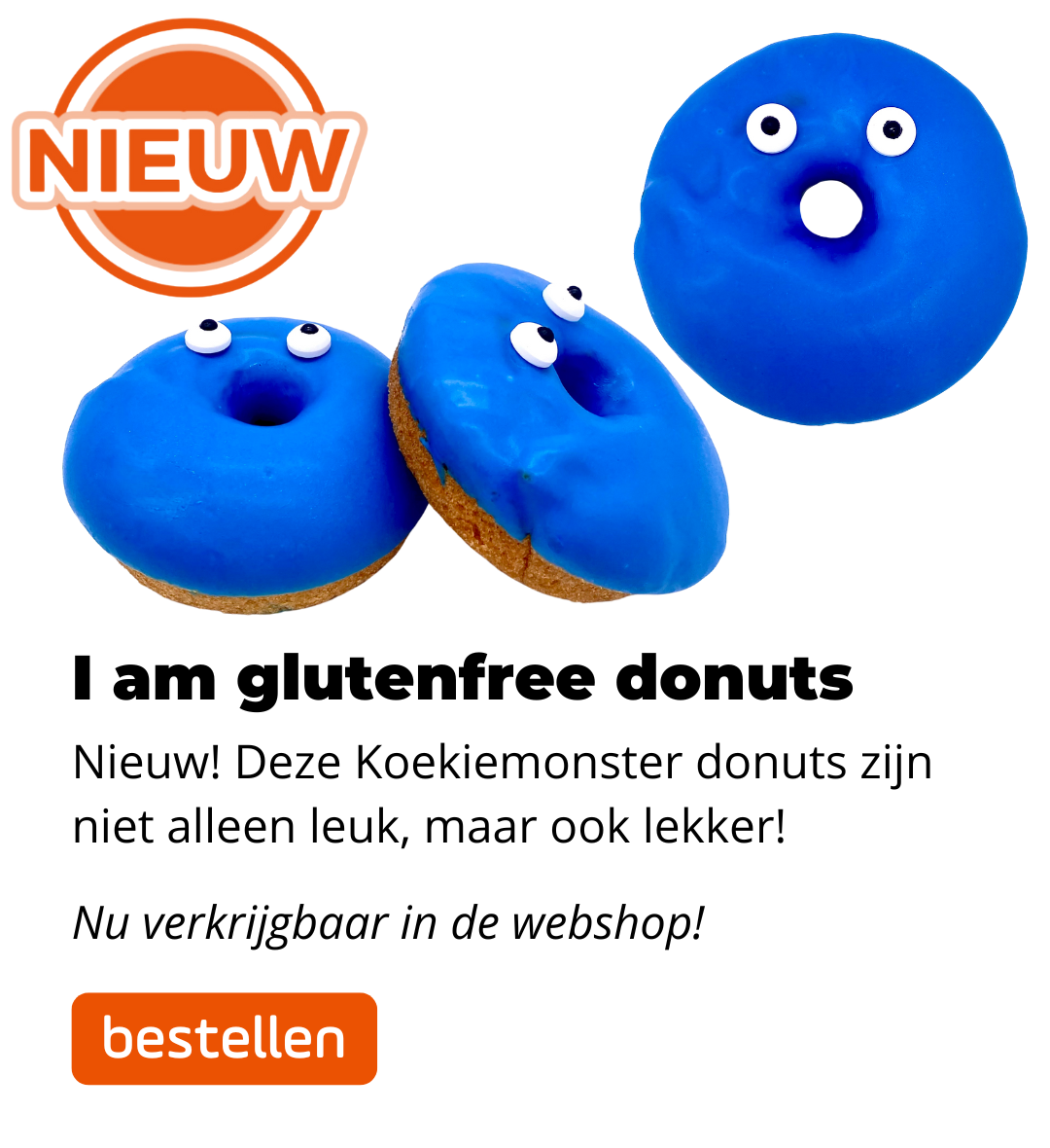 Nieuw: Koekiemonster donuts