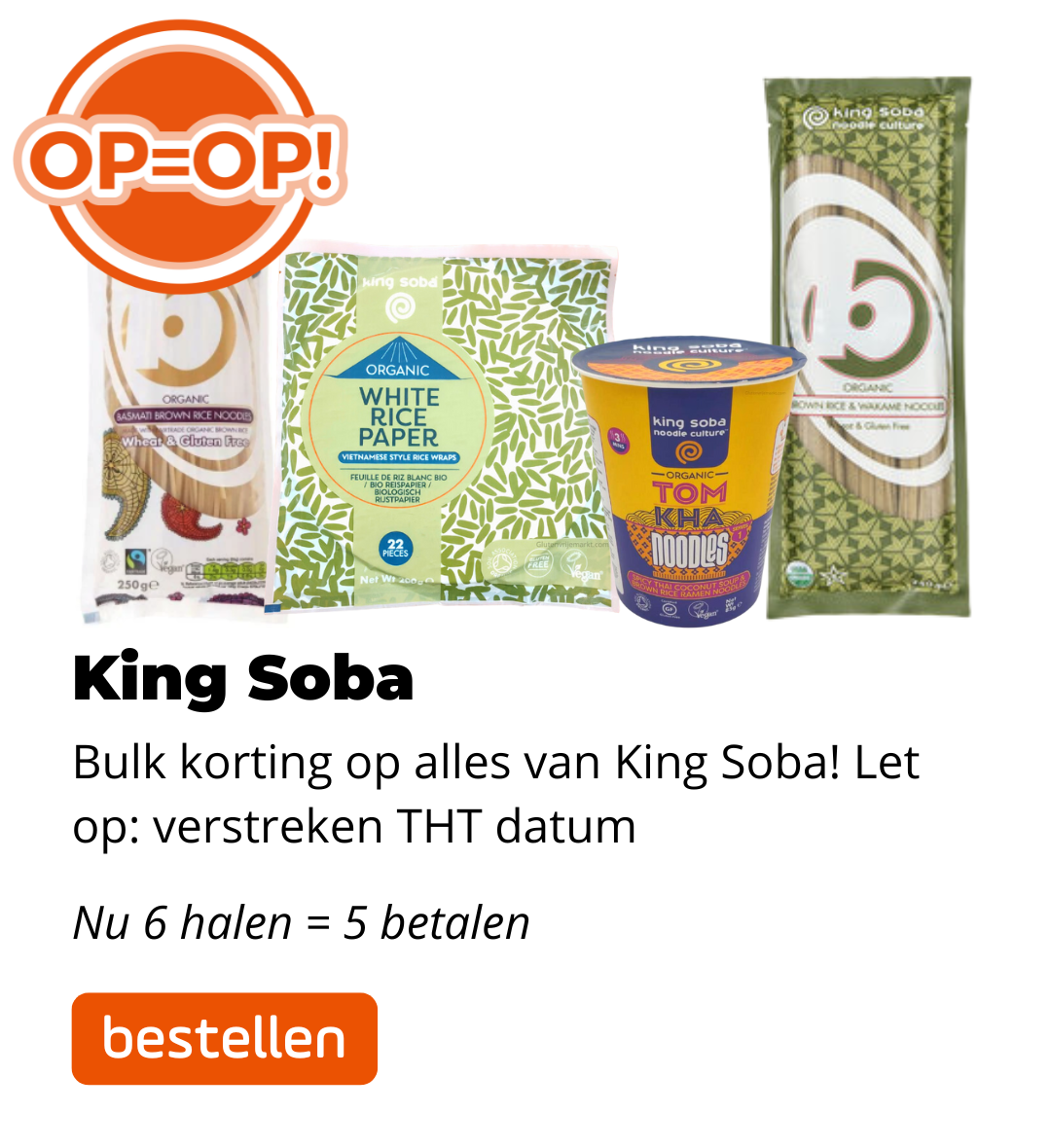 King Soba Bulk Korting