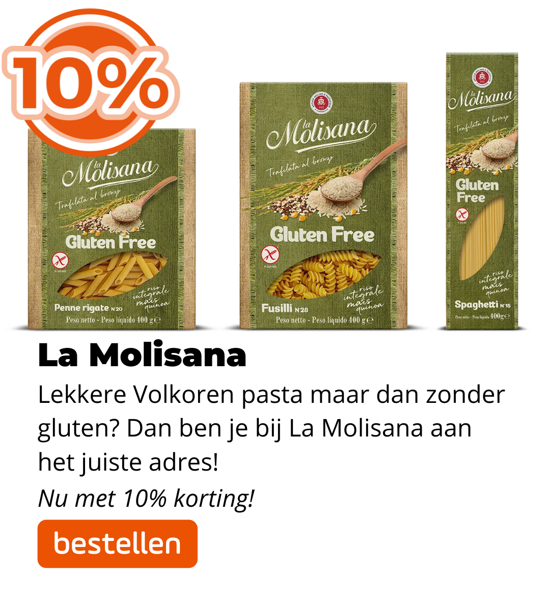 La Molisana 10% korting
