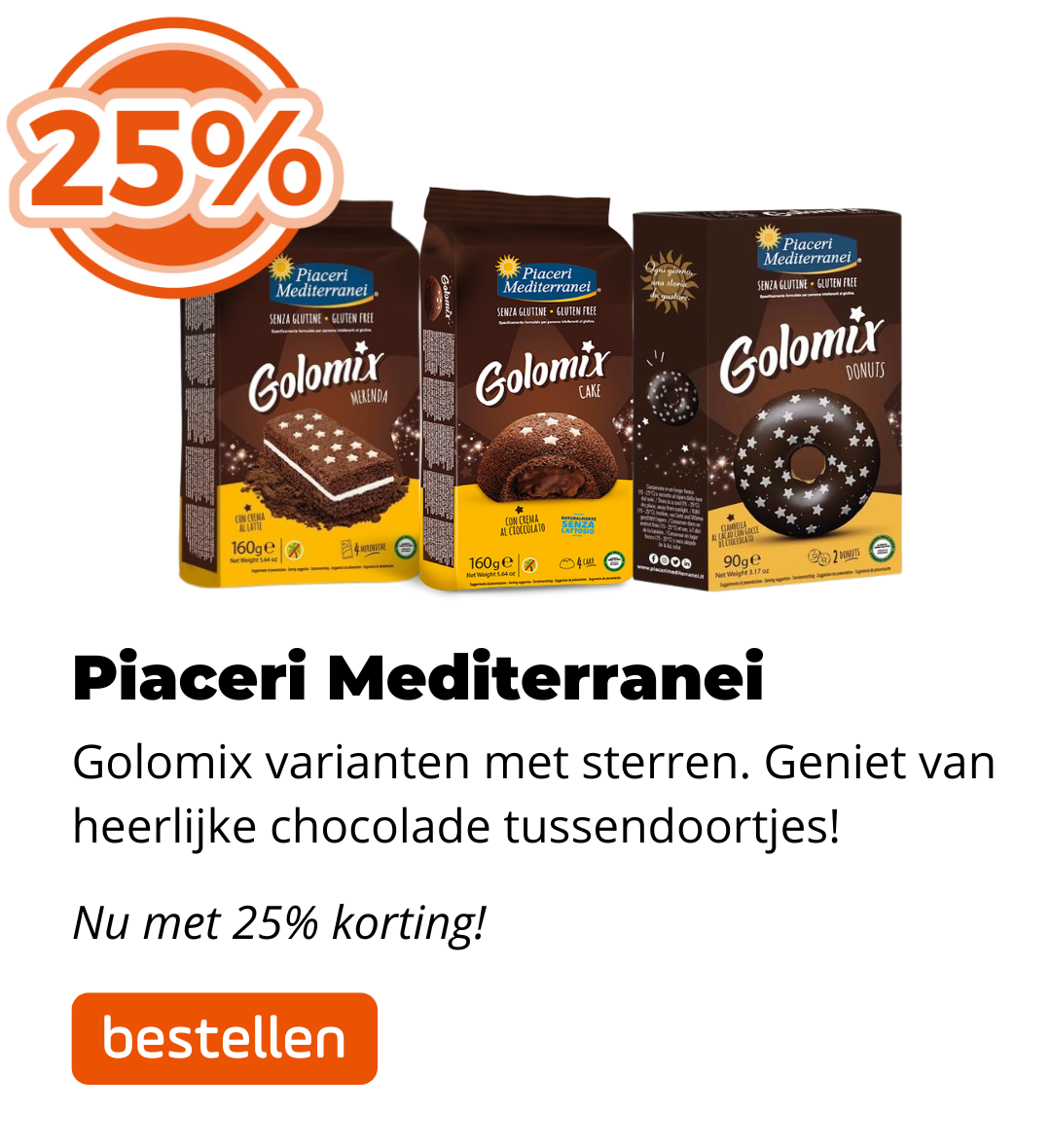 Piaceri Mediterranei golomix 25%