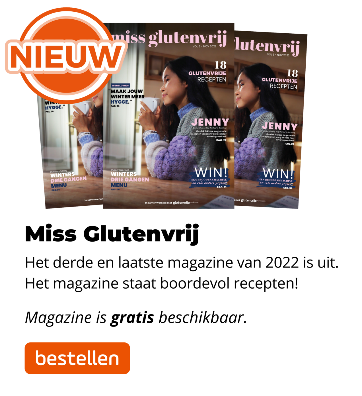 Miss Glutenvrij Magazines