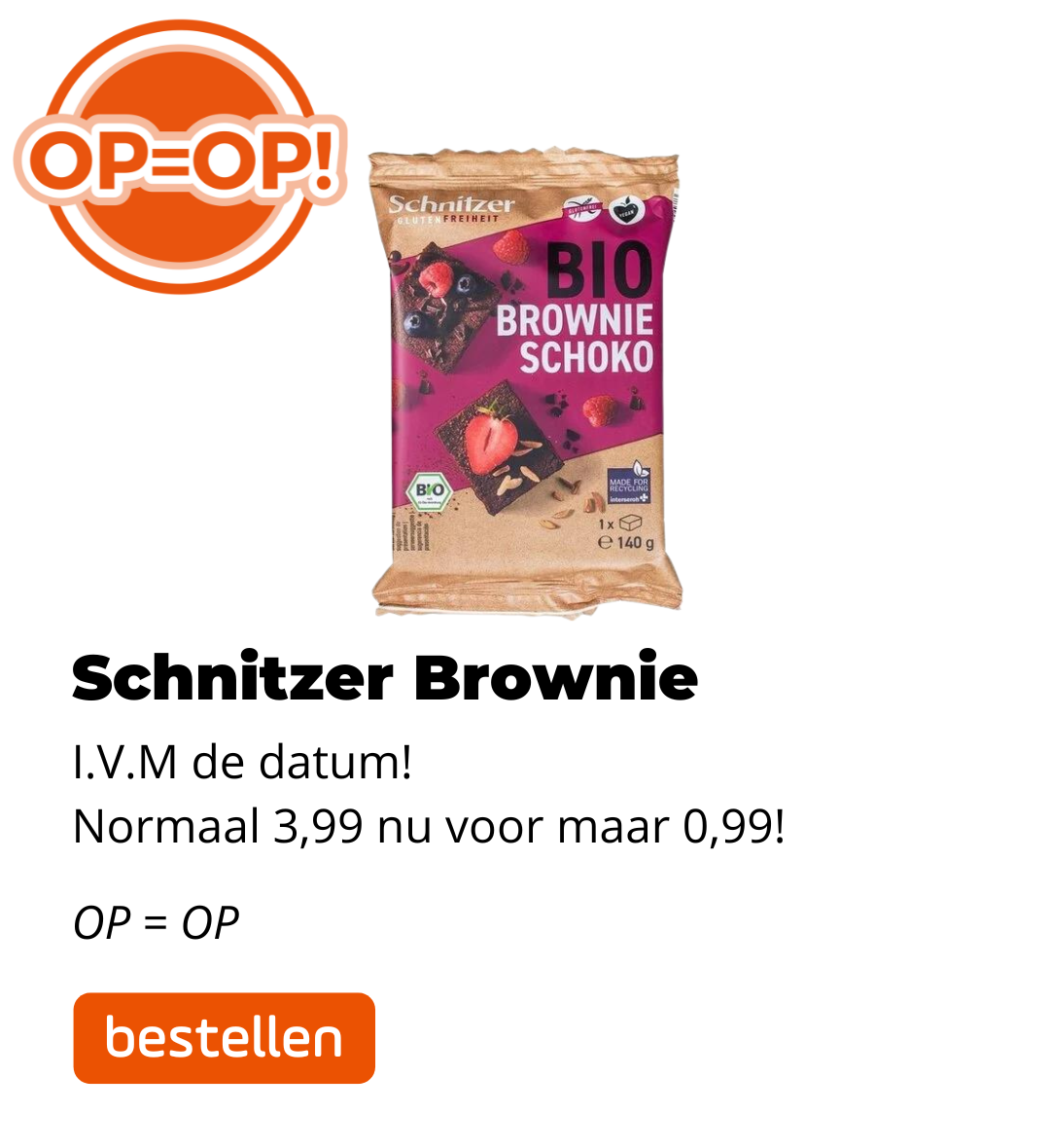 Inglese Brood 10% korting