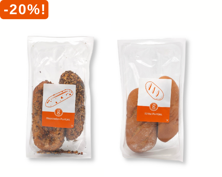 Glutenvrije huismerk 20% korting
