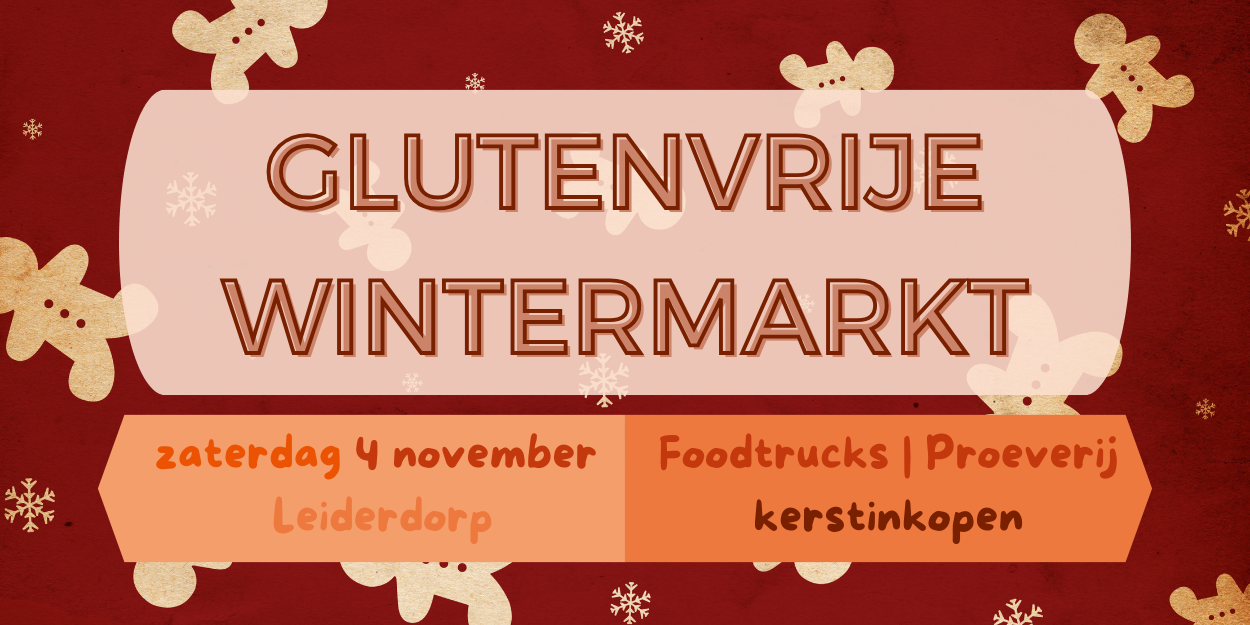 4 november glutenvrije markt!