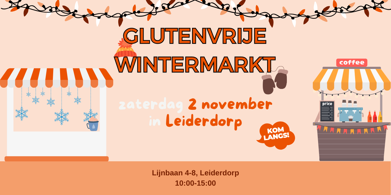 Zaterdag 2 november: Glutenvrije Wintermarkt