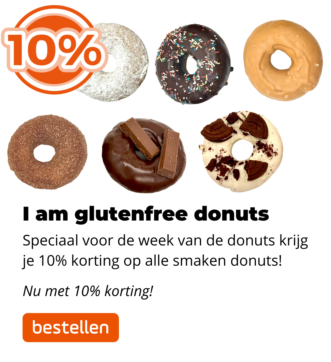 Donuts 10% korting