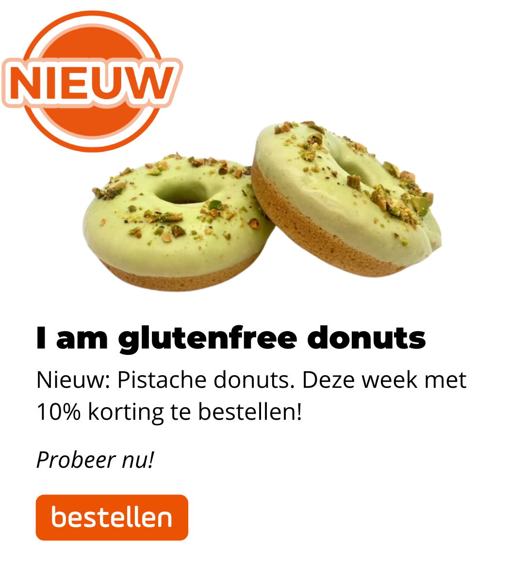 Nieuw: Pistache Donuts