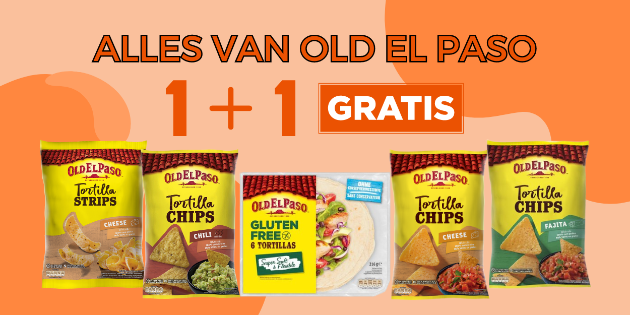 Old el Paso 1+1 gratis!