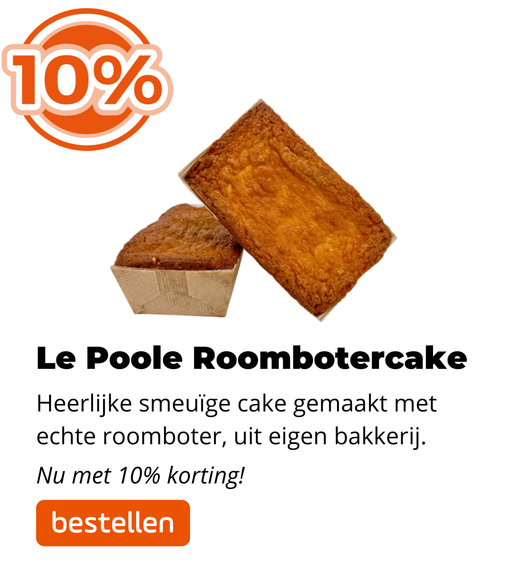 Le Poole Roombotercake