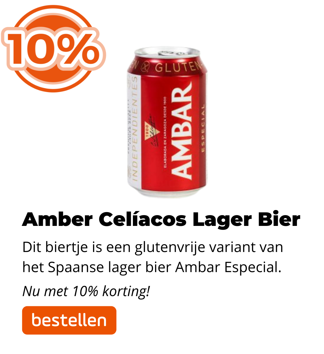 Amber Celíacos Lager Bier